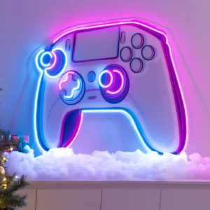 لوحة يد التحكم النيون بألوان RGB