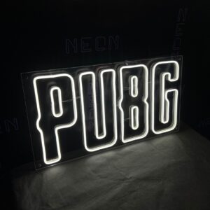 لوحة نيون ببجي (PUBG)
